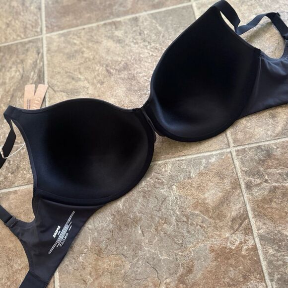 Skims Fits Everybody T-Shirt Bra Onyx Size 34DDD - Picture 7 of 9